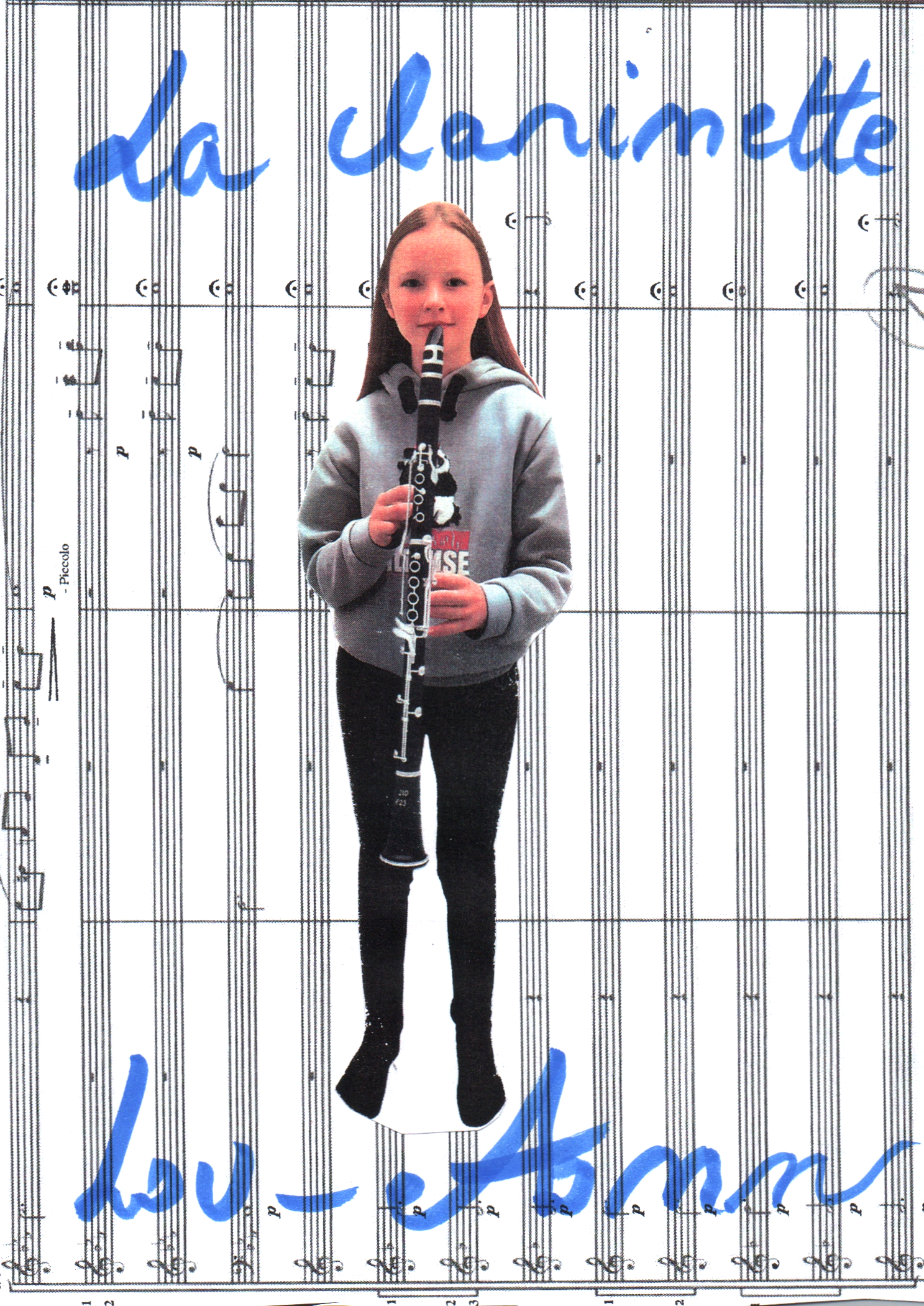 montage photo (les enfants musiciens)